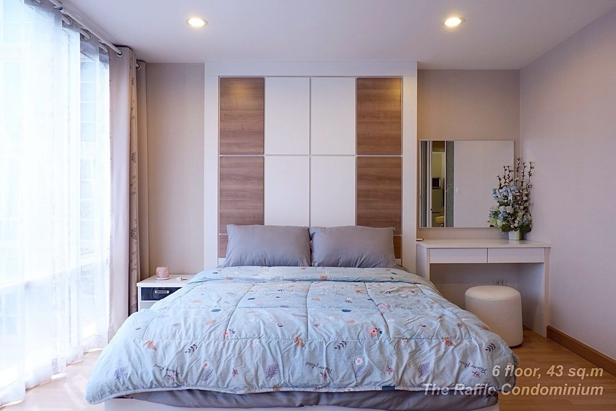 ขายคอนโดโชคชัย4 ลาดพร้าว71 : 🏡ขายคอนโด : The Raffles Condominium
🏡ขนาด 43 ตร.ม. 
🏡ช้้น 6
เครื่องใช้ไฟฟ้า 
•แอร์2 
•ตู้เย็น
•ไมโครเวฟ
✅- ราคาขาย***ราคา 3,200,000บาท***✅
