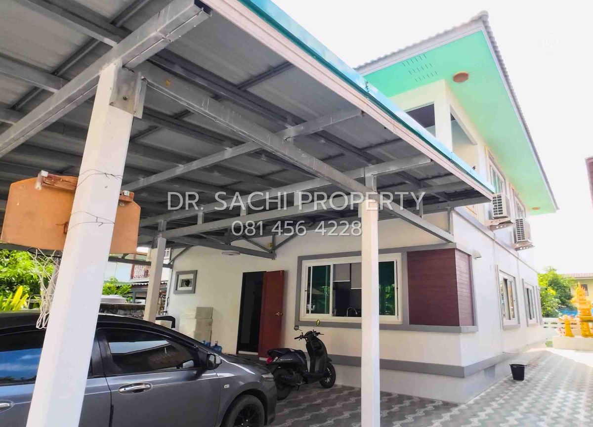 ขายบ้านฉะเชิงเทรา : ขายบ้านเดี่ยว ทำเลดี ถ.ศรีโสธรตัดใหม่ ใกล้ วัดโสธร จ.ฉะเชิงเทรา 