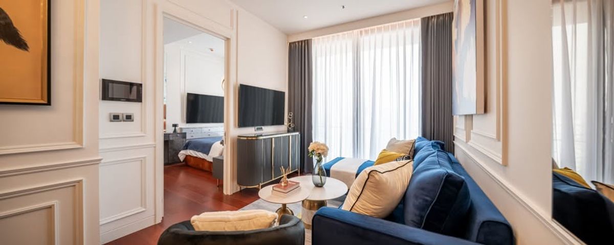 CondoSukhumvit, Asoke, Thonglor : ✨ The best of luxury! Condo KHUN by Yoo Sukhumvit 55 (Thonglor), beautiful room, rewarding with Thonglor view, whole line!  🥂