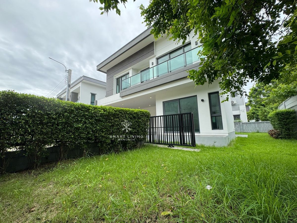 ขายบ้านลาดกระบัง สุวรรณภูมิ : 📢👇 บ้านเดี่ยว หลังมุม เดินทางสะดวก ใกล้ทางด่วน เหมาะสำหรับครอบครัวที่ต้องการความเป็นส่วนตัว