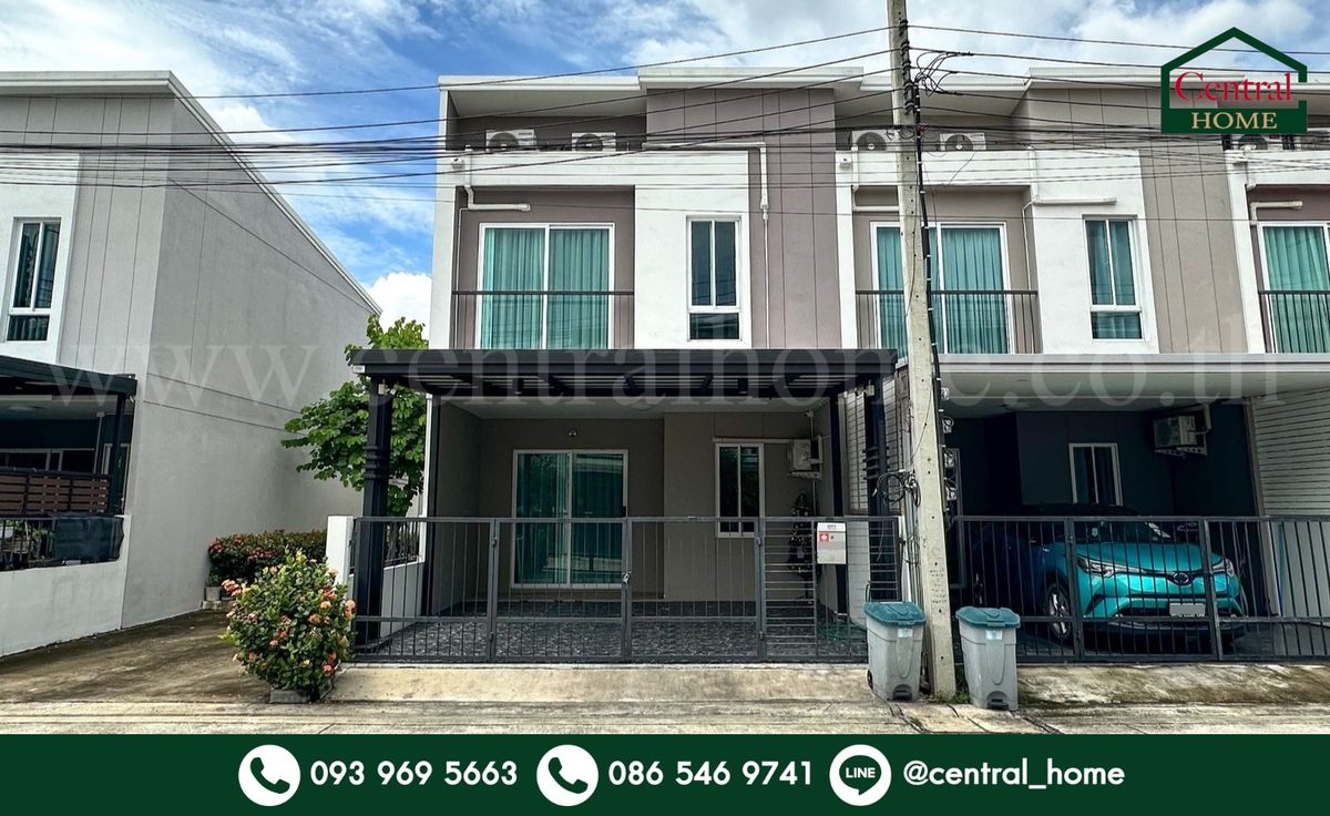 TownhomeVipawadee, Don Mueang, Lak Si : Townhome City Don Mueang -Songprapa Lang Rim Complete furniture