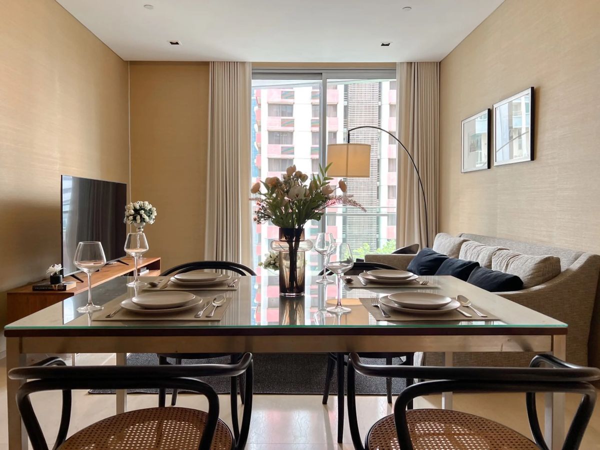 ให้เช่าคอนโดสีลม ศาลาแดง บางรัก : ▲ Saladaeng Residences  ▲ 93 sq.m. | 70k | 2 bedrooms 2 bathrooms
