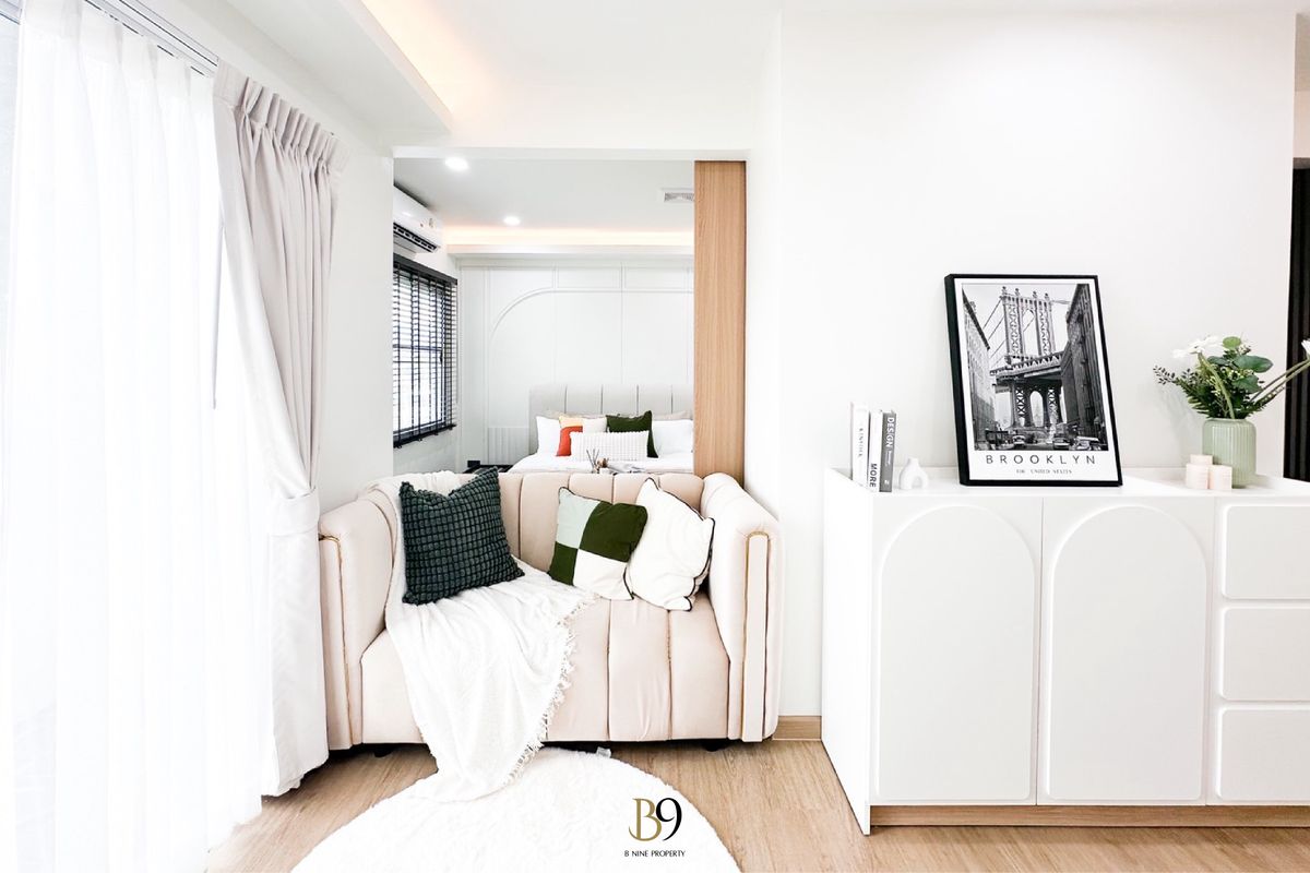 ขายคอนโดพระราม 9 เพชรบุรีตัดใหม่ RCA : A Space Asoke-Ratchada เอ สเปซ อโศก-รัชดา 35 ตร.ม. ชั้น 5 ตึก A แต่งสวยพร้อมเข้าอยู่