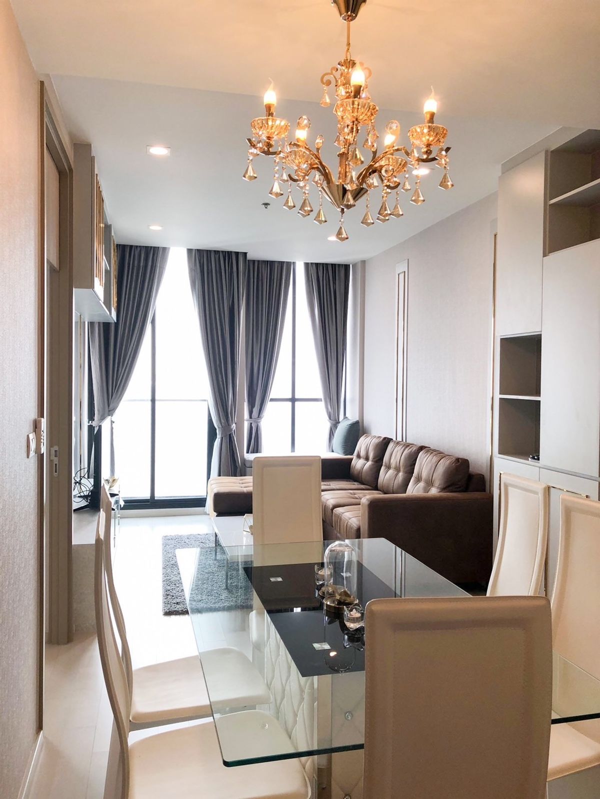For RentCondoWitthayu, Chidlom, Langsuan, Ploenchit : ● Noble Ploenchit ● | 70k | 75.45 SQ.M | 2 Bedrooms 2 Bathrooms | Fully Furnished