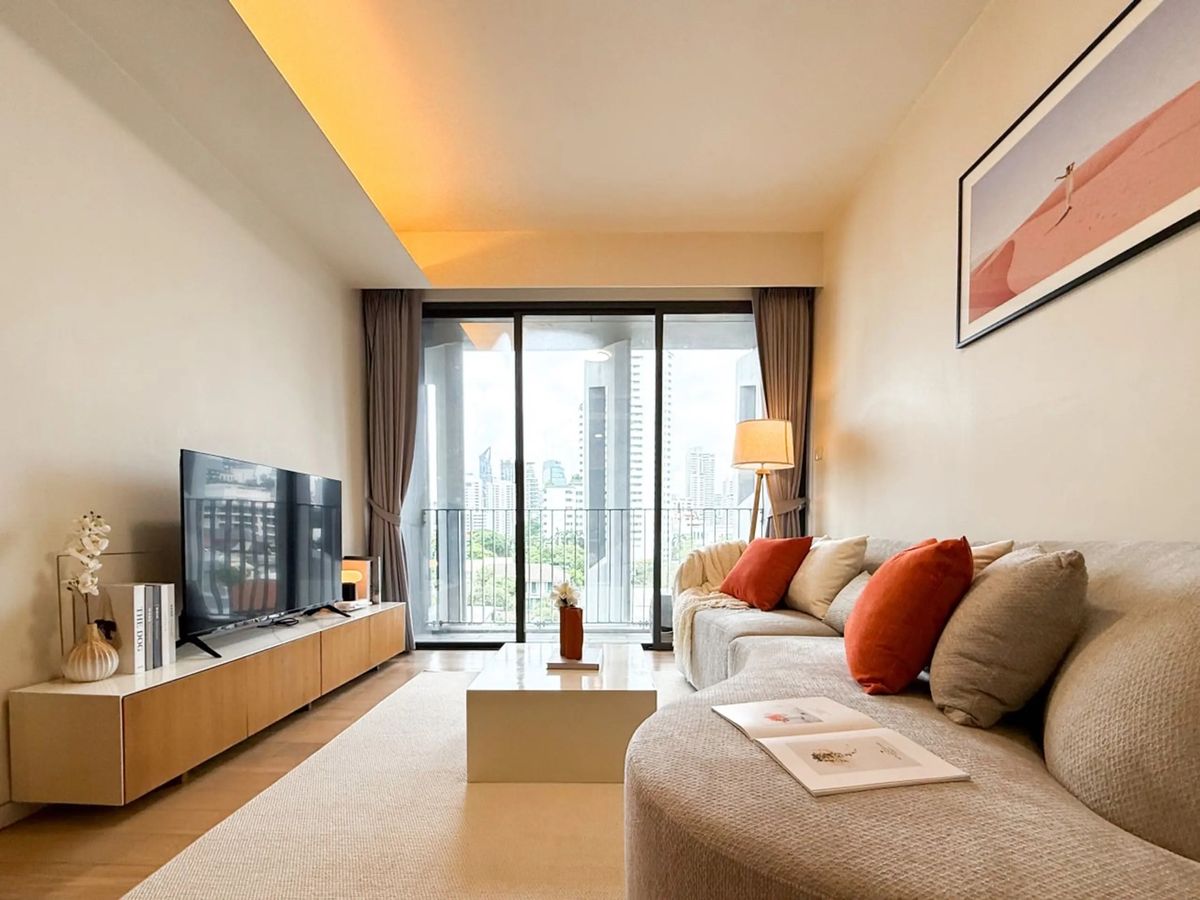 ให้เช่าคอนโดสุขุมวิท อโศก ทองหล่อ : ▲ Siamese Gioia ▲ 68 sq.m. | Short-Term Rental | 70k | 2 bedrooms 2 bathrooms