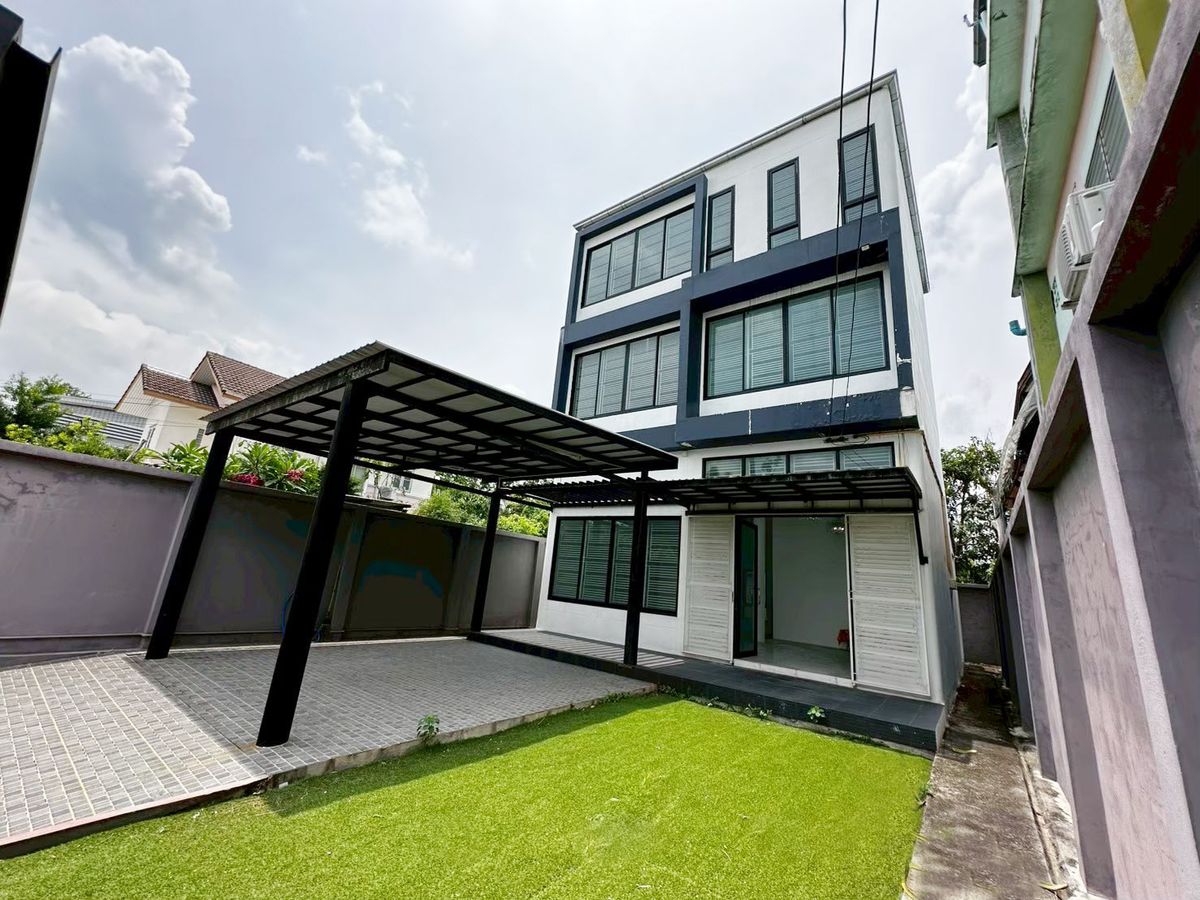 ขายบ้านเกษตรศาสตร์ รัชโยธิน : บ้านเดี่ยว 3 ชั้น 53 ตร.ว รัชโยธิน-วิภาวดี 46  ใกล้ BTS  เข้า-ออกได้หลายทาง