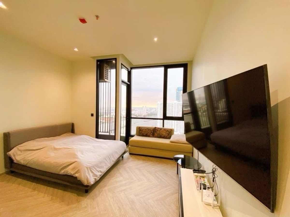 ให้เช่าคอนโดวงเวียนใหญ่ เจริญนคร : For Rent : Chapter Charoennakhon–Riverside - BTS Krung Thon Buri
( 25 Sqm , 26th Floor ) 