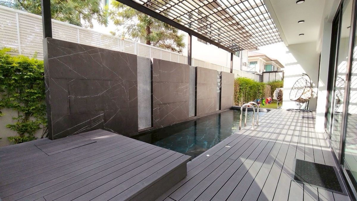 For RentHouseEakachai, Bang Bon : 🇬🇧 Luxury Home for Rent with Private Pool – The Pavilla Bangbon