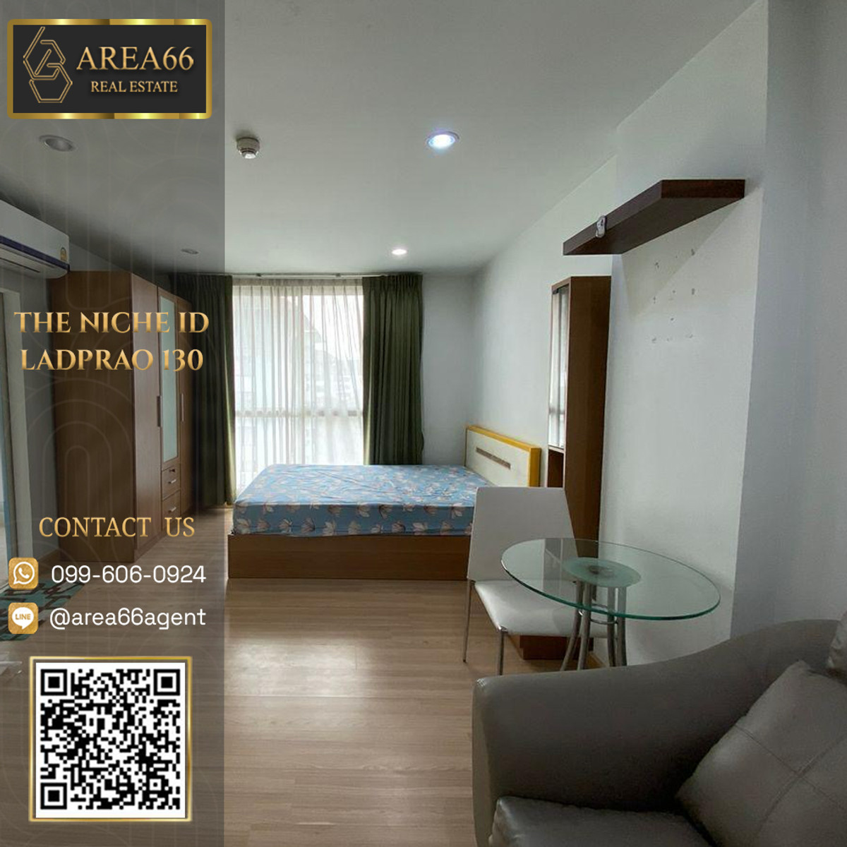 For SaleCondoLadprao101, Happy Land, The Mall Bang Kapi : 🔥 For sale !! The Niche ID Ladprao 130 Condo