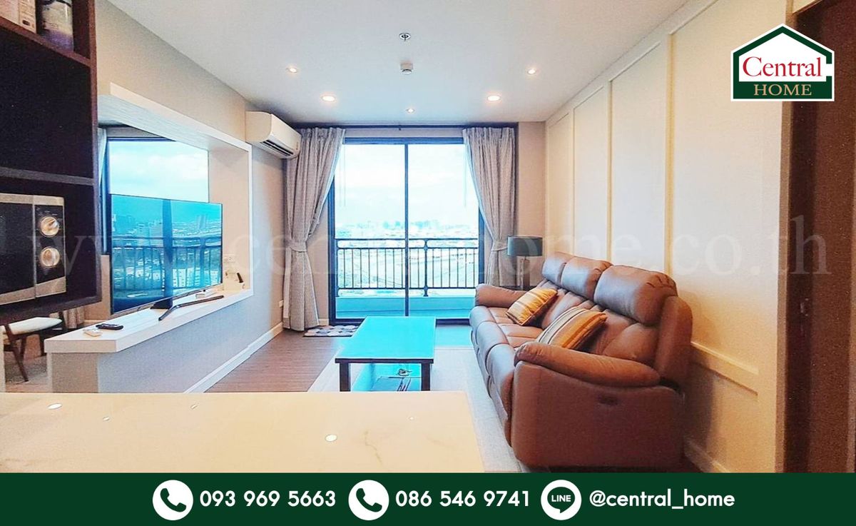 For SaleCondoRatchadapisek, Huaikwang, Suttisan : Condo Artsan Ratchada Ferreo, Built-in, near MRT, Cultural Center