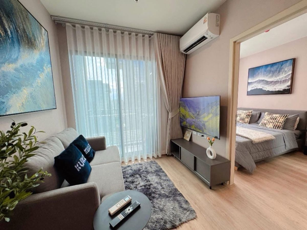 ให้เช่าคอนโดพระราม 9 เพชรบุรีตัดใหม่ RCA : ปล่อยเช่า Nue District R9 ชั้นสูง วิวสวย