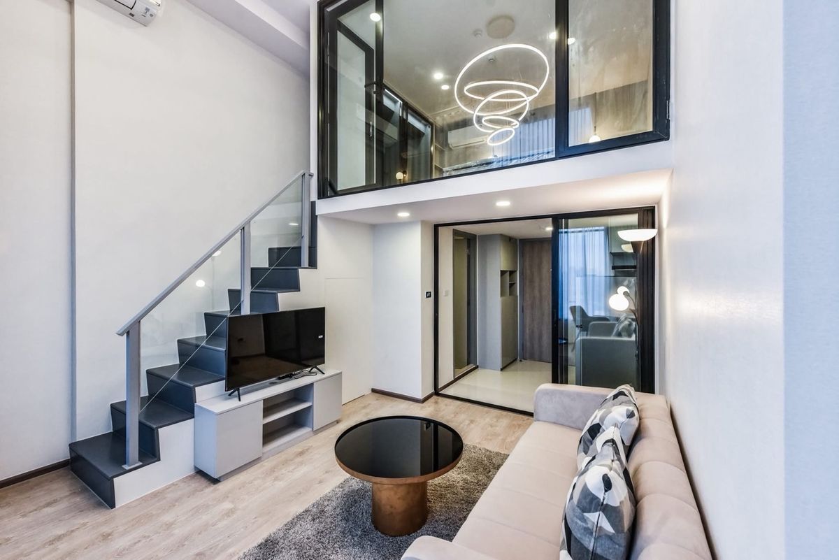 ให้เช่าคอนโดรัชดา ห้วยขวาง : New Building 🔥 Soho Ratchada Duplex 🔗 Huai Khwang 