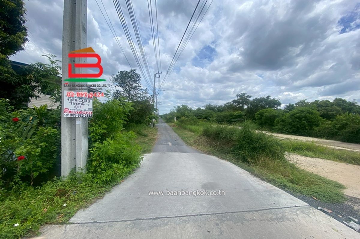 ขายที่ดินนวมินทร์ รามอินทรา : ที่ดินถมแล้ว ซอยสายไหม 56 เนื้อที่ 500 ตรว. ใกล้ ICON สายไหม 56, สายไหมอเวนิว ถนนสายไหม แขวงสายไหม เขตสายไหม