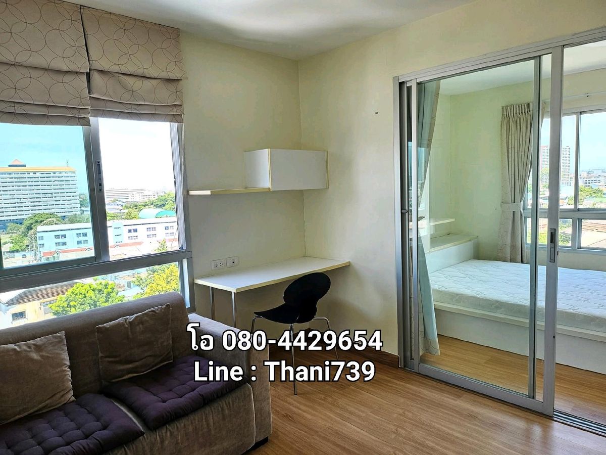 ให้เช่าคอนโดปิ่นเกล้า จรัญสนิทวงศ์ : เช่า 8,500 คอนโดปิ่นเกล้า  the trust Condo ห้องมุม