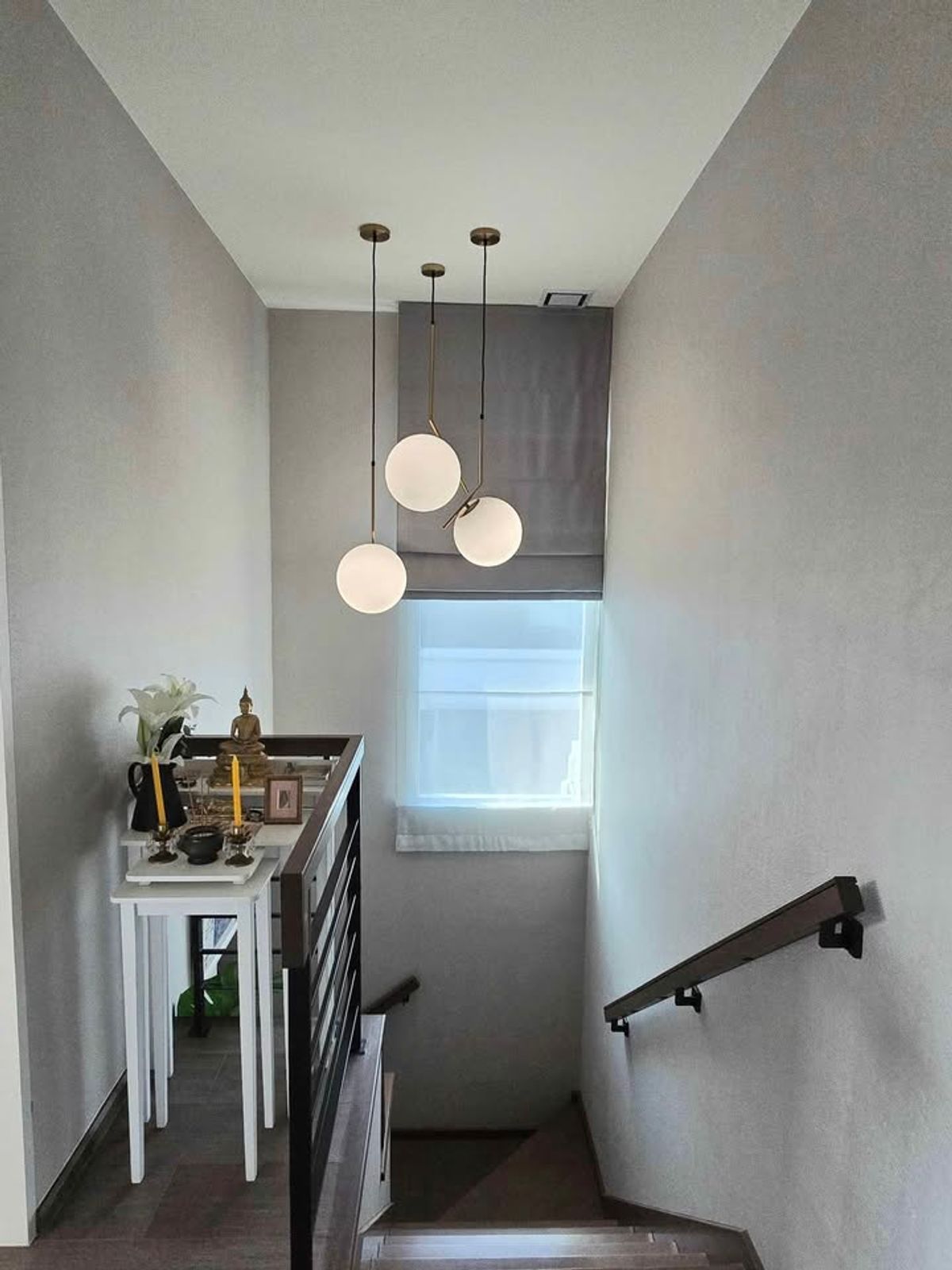 For RentHouseBangna, Bearing, Lasalle : K-6429 Urgent rent! Detached house, Manthana Bangna, Km. 7, ready to live with a Jacuzzi. Near Mega Bangna