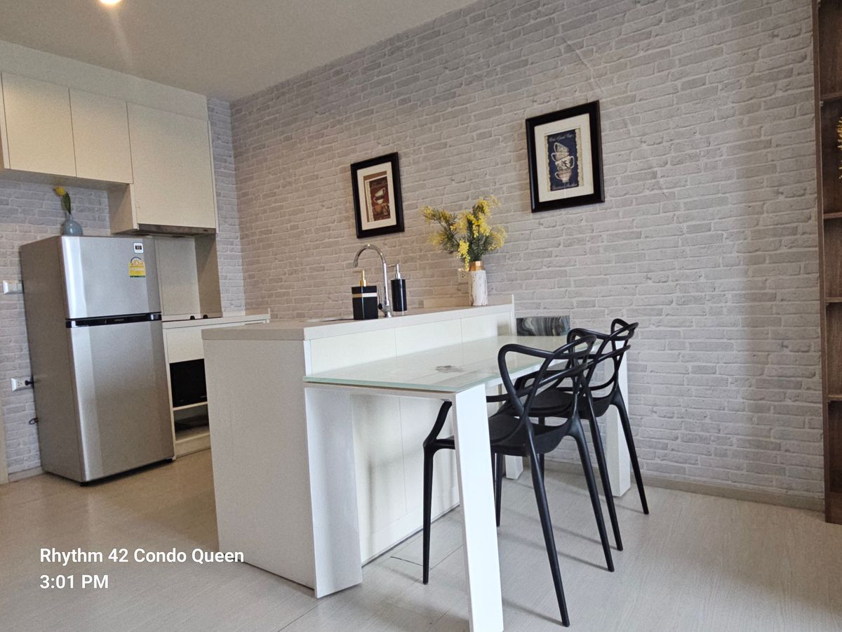 For RentCondoSukhumvit, Asoke, Thonglor : Rhythm Sukhumvit 42 for RENT 1 bed 1 bath 45 Sq,m Rental price 33,000 Baht call Nong 096-2615656 Ready to touring everyday  ริธึ่ม สุขุมวิท 42 1นอน 1น้ำ พื้นที่ 45 ตรม ให้เช่า 33,000 บาท  สนใจโทร น้อง 096-2615656 พร้อมให้นัดหมายเข้าชมทุกวัน   Location : E