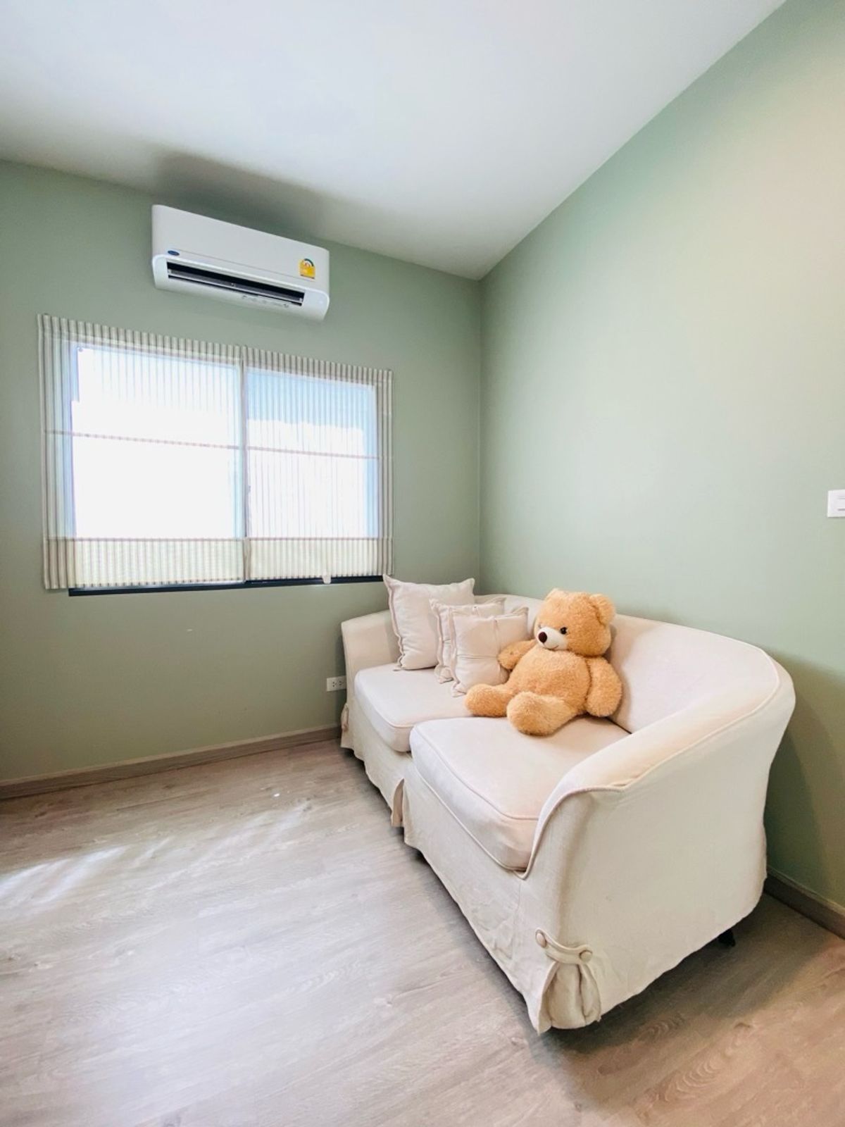 For SaleHouseLadkrabang, Suwannaphum Airport : Beautiful detached house for sale, ready to stay at the Saran Siri Ramkhamhaeng project, good condition, perfect function With a private office Suitable for modern families ✨