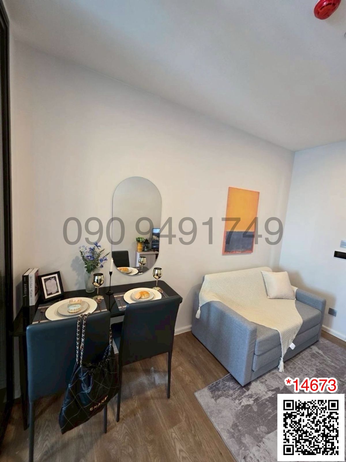 For RentCondoOnnut, Udomsuk : Condo for rent, Modiz Sukhumvit 50, 1 bedroom, 15th floor, near BTS On Nut