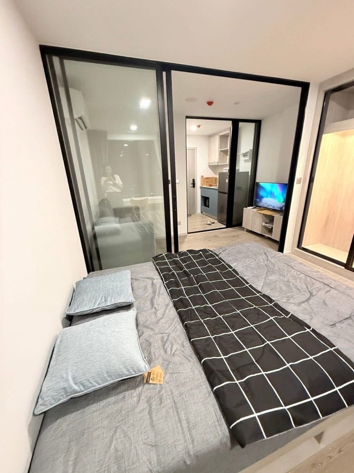 For RentCondoKasetsart, Ratchayothin : Kave Seed Kaset, near Kaset University, is the first person!  There are 6 free shuttle cars, ready to enter 10 July. 🍎 Accepting reservations.