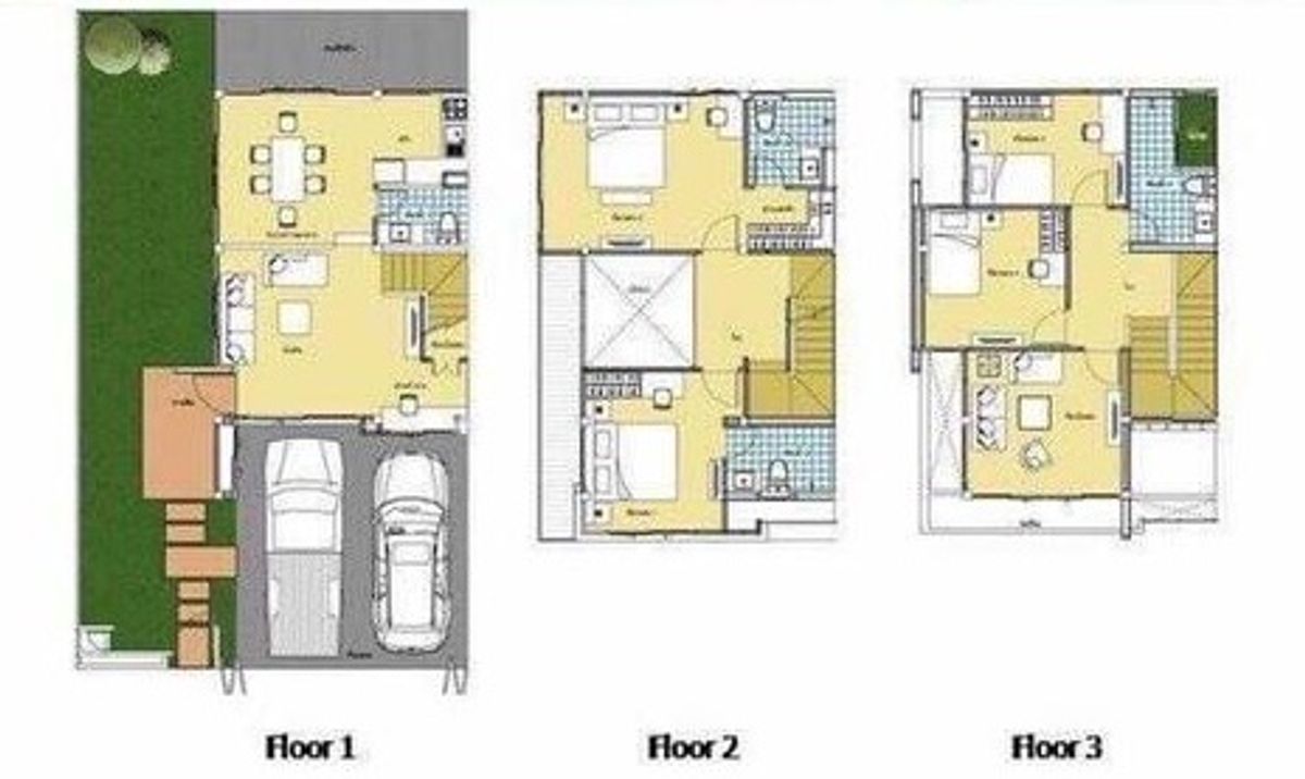 For RentHouseNonthaburi, Bang Yai, Bangbuathong : house can make office and company registration with 9-meter frontage, located on Ratchaphruek Road. 5 bedrooms
