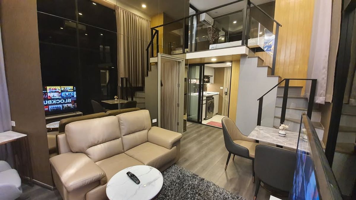ให้เช่าคอนโดเกษตรศาสตร์ รัชโยธิน : ปล่อยเช่า KnightsBridge Space Ratchayothin (Duplex) ราคา 36,000 บาท