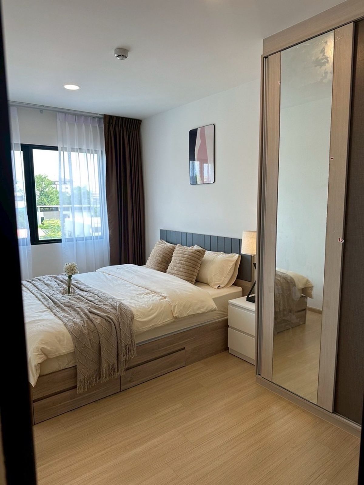 ให้เช่าคอนโดโชคชัย4 ลาดพร้าว71 : For Rent :Chewathai Hallmark Ladprao - Chokchai 4 Phase 2 
( 30 sqm. Building D, 4th floor )