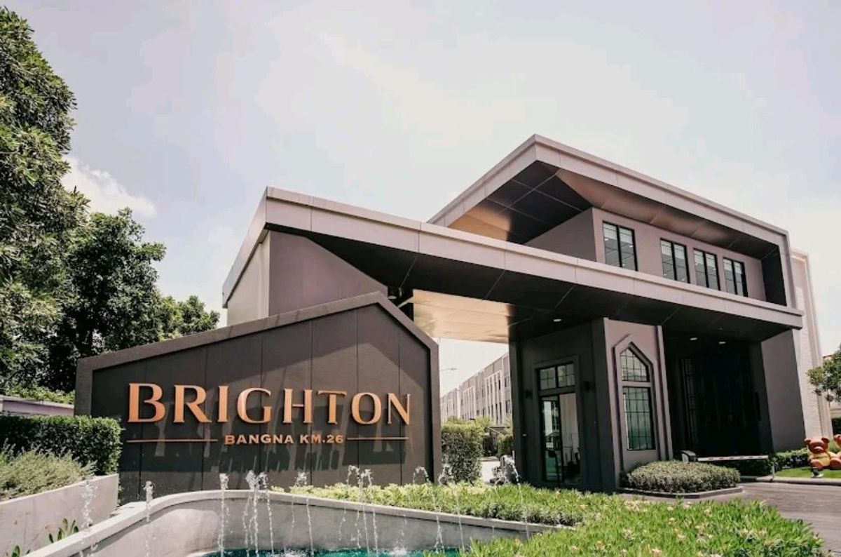 ให้เช่าทาวน์โฮมบางนา แบริ่ง ลาซาล : 🏡🗣️ เช่า ด่วน!! ทาวน์โฮม ไบรตัน บางนา กม.26 ( Brighton Bangna KM.26 )