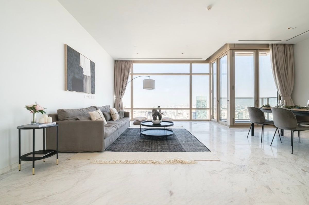 ขายคอนโดสาทร นราธิวาส : Four Seasons Private Residences Bangkok I Luxury Penthouse with 4 Bedroom in Sathon