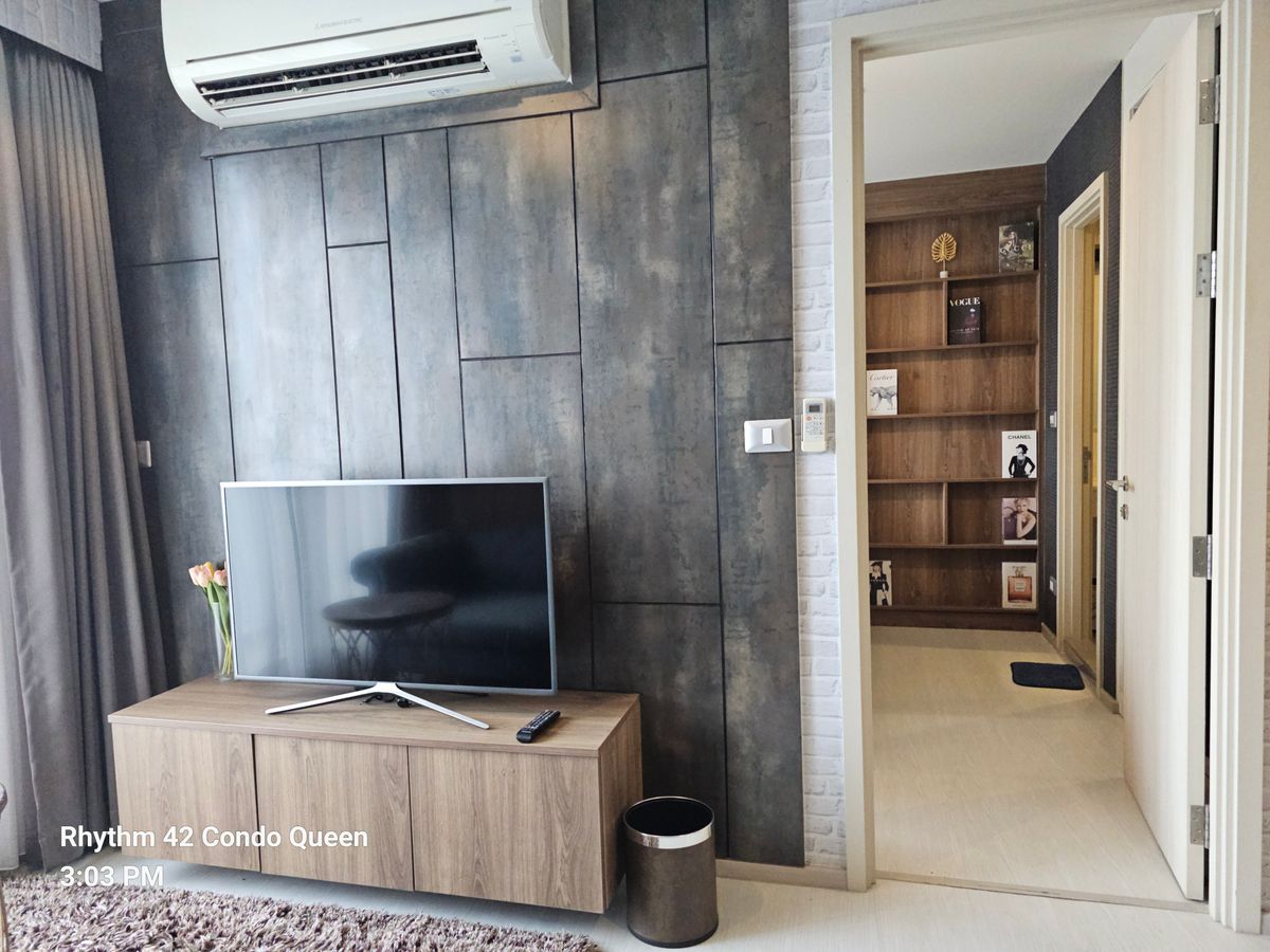 For RentCondoSukhumvit, Asoke, Thonglor : Rhythm Sukhumvit 42 for RENT 1 bed 1 bath 45 Sq,m Rental price 33,000 Baht call Nong 096-2615656 Ready to touring everyday  ริธึ่ม สุขุมวิท 42 1นอน 1น้ำ พื้นที่ 45 ตรม ให้เช่า 33,000 บาท  สนใจโทร น้อง 096-2615656 พร้อมให้นัดหมายเข้าชมทุกวัน   Location : E