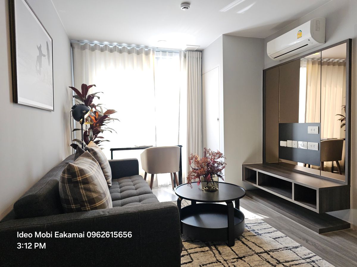For RentCondoSukhumvit, Asoke, Thonglor : Ideo Mobi Sukhumbit 40 for RENT 1 bed 1 bath 35 Sq,m Rental price 24,000 Baht call Nong 096-2615656 Ready to touring everyday  ไอดีโอ้ โมบิ สุขุมวิท 40 1นอน 1น้ำ พื้นที่ 35 ตรม ให้เช่า 24,000 บาท  สนใจโทร น้อง 096-2615656 พร้อมให้นัดหมายเข้าชมทุกวัน   Loc