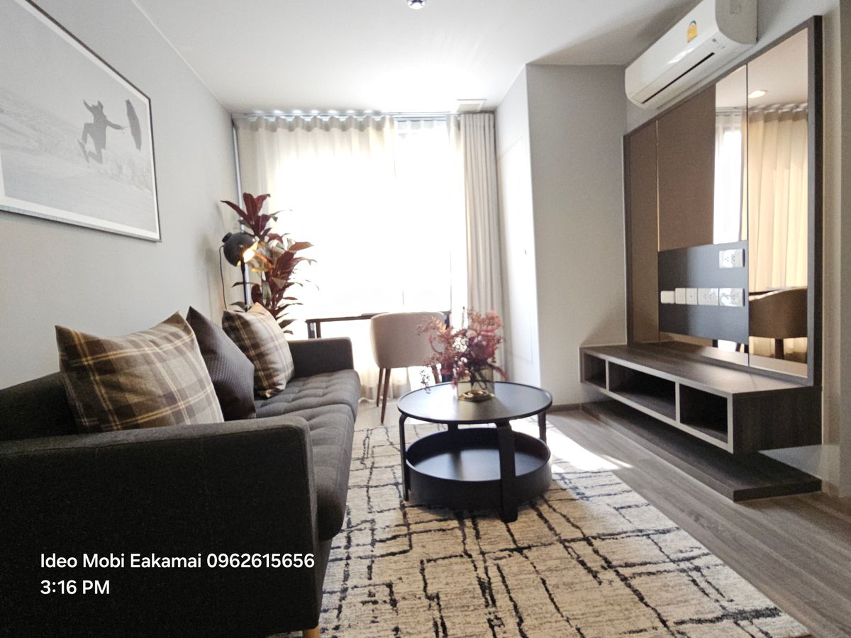 For RentCondoSukhumvit, Asoke, Thonglor : Ideo Mobi Sukhumbit 40 for RENT 1 bed 1 bath 35 Sq,m Rental price 23,000 Baht call Nong 096-2615656 Ready to touring everyday  ไอดีโอ้ โมบิ สุขุมวิท 40 1นอน 1น้ำ พื้นที่ 35 ตรม ให้เช่า 23,000 บาท  สนใจโทร น้อง 096-2615656 พร้อมให้นัดหมายเข้าชมทุกวัน   Loc