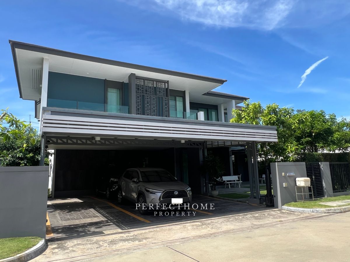 ขายบ้านพุทธมณฑล ศาลายา : บ้านเดี่ยวหรู เศรษฐสิริ ทวีวัฒนา 4 ห้องนอน 5 ห้องน้ำ built-in ทั้งหลัง สวยครบพร้อมอยู่