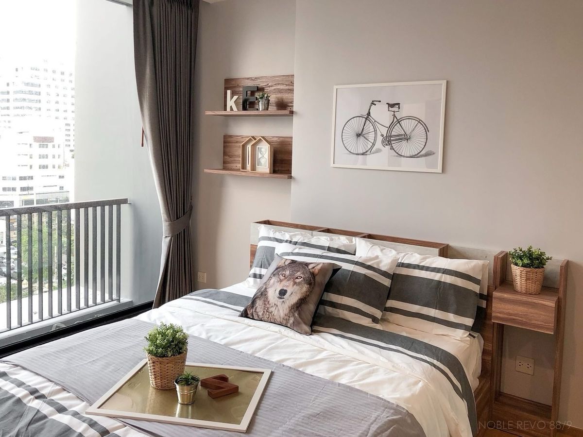 ให้เช่าคอนโดสาทร นราธิวาส : (P0052) For Rent ✨ Noble Revo (สาธร-สีลม) 🏢 20,000 Bath/month