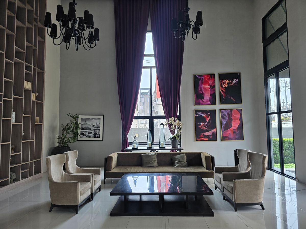 For SaleCondoRama9, Petchburi, RCA : 🔥 Rent-Buy Khum, quickly grab 1 bedroom, 1 living room, 1 bathroom, style with Ekkamai condo, The Capital Ekkamai Thonglor