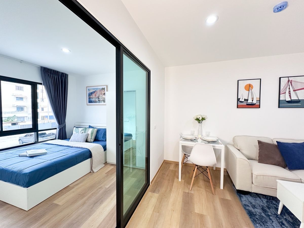 ขายคอนโดพัฒนาการ ศรีนครินทร์ : คอนโดเลี้ยงสัตว์ได้  The Unite Condo อ่อนนุช-พัฒนาการ  เฟอร์ครบ มีงบ Cashback ของแถมมากที่สุด