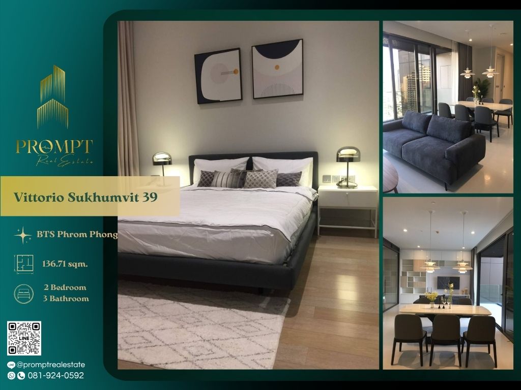 For RentCondoSukhumvit, Asoke, Thonglor : UV01854 - Vittorio Sukhumvit 39 :  วิทโทริโอ สุขุมวิท 39