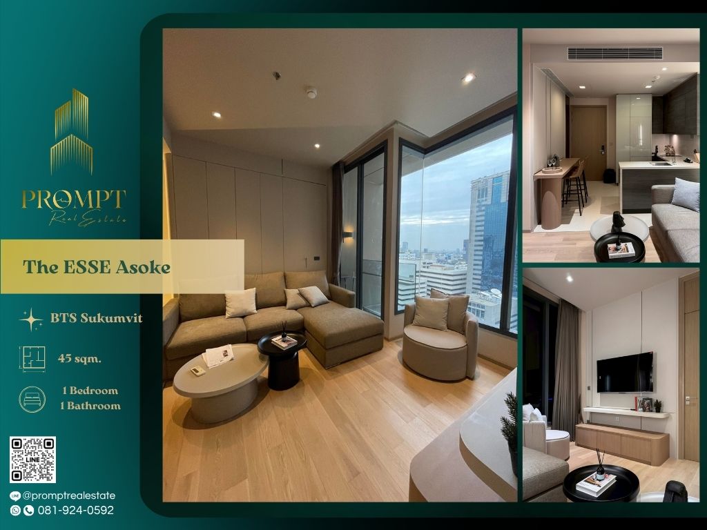 For RentCondoSukhumvit, Asoke, Thonglor : ST13454 - The ESSE Asoke  :  ดิ เอส อโศก - BTS Sukumvit / MRT Sukumvit / SWU