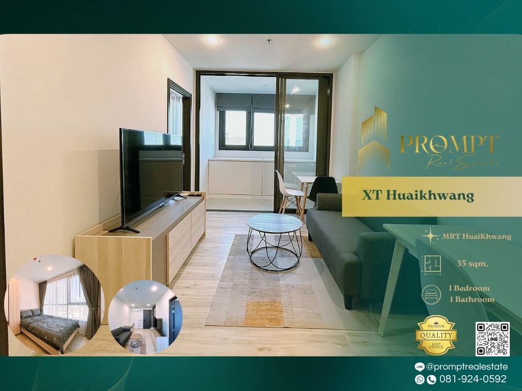 For RentCondoRatchadapisek, Huaikwang, Suttisan : WX01203 - XT Huaikhwang :  เอ็กซ์ที ห้วยขวาง - MRT HuaiKhwang / Central Rama 9 / Fortune Tower Rama 9