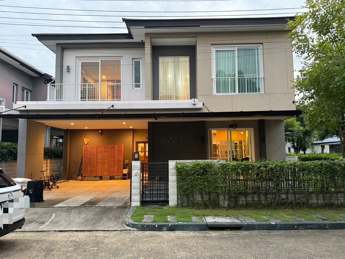 ให้เช่าบ้านบางนา แบริ่ง ลาซาล : ✅🏡 เช่าบ้านโครงการ เดอะซิตี้ สุขุมวิท-บางนา บ้านหลังมุม พื้นที่ใช้สอยกว้างขวาง ใกล้ทางขึ้นทางด่วนเฉลิมมหานคร, ไบเทคบางนา, เซนทรัลบางนา