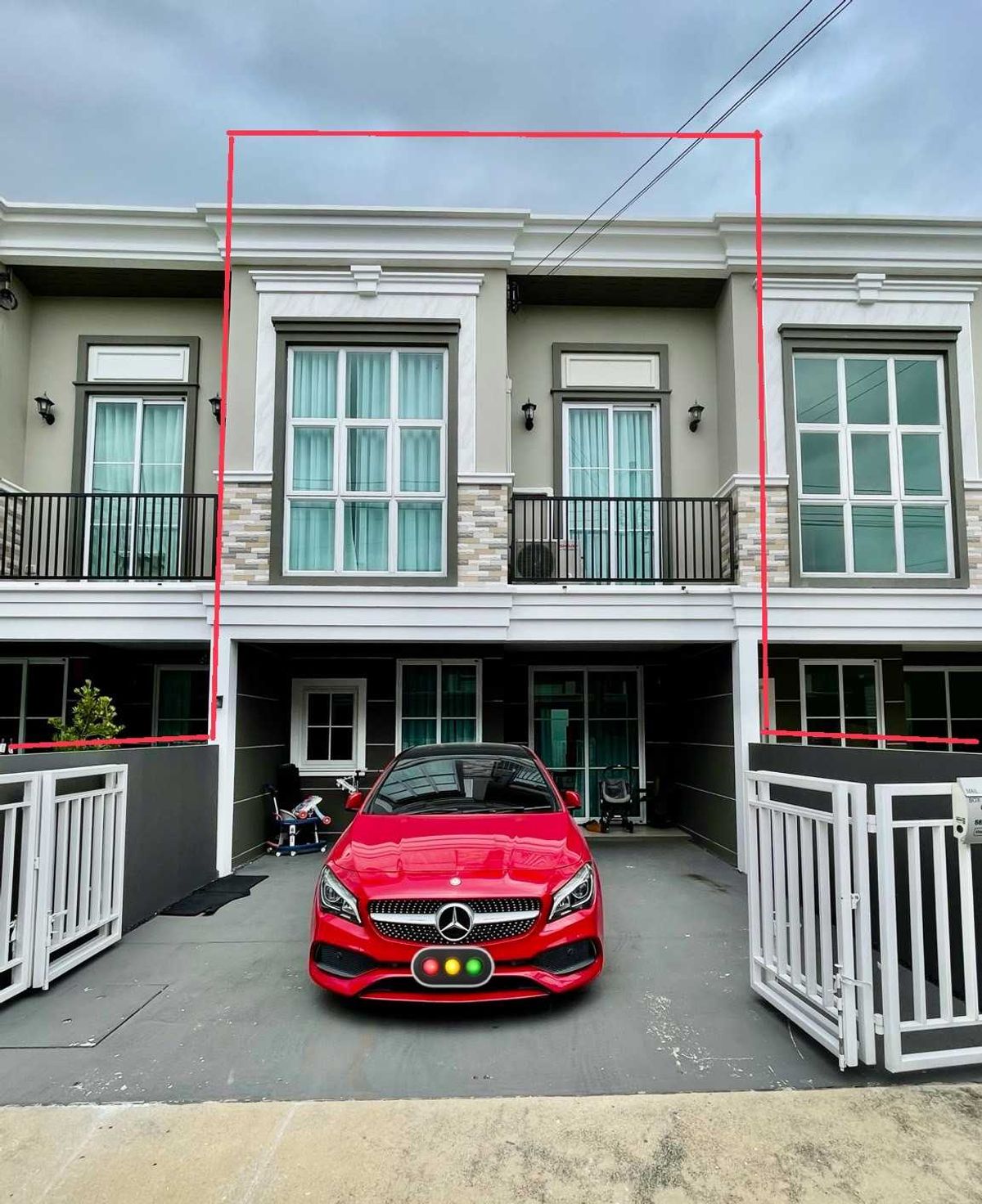 ให้เช่าทาวน์โฮมบางนา แบริ่ง ลาซาล : ให้เช่าทาวน์เฮาส์ หมู่บ้าน ไอโคเปน สุขุมวิท 76 ใกล้ BTS แบริ่ง/สำโรง