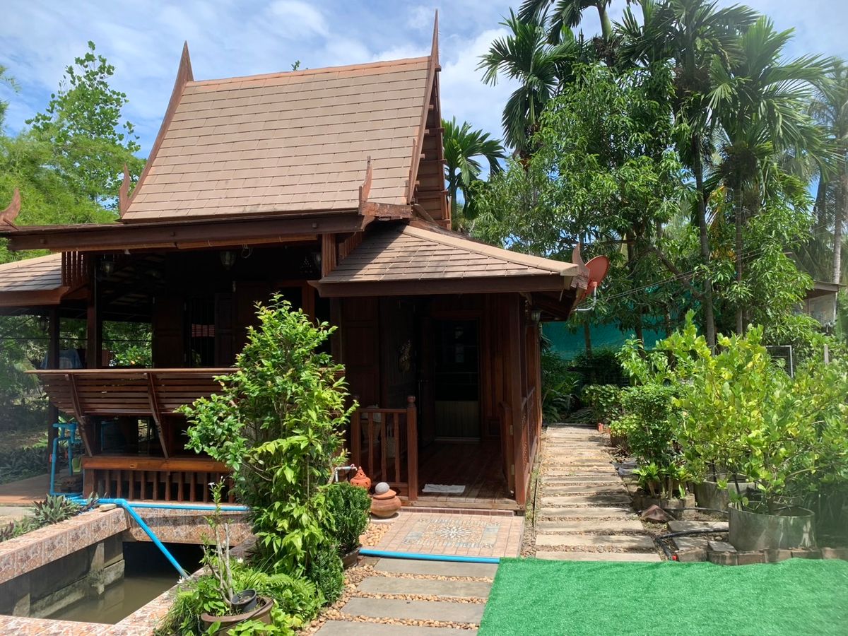 ขายบ้านสมุทรสงคราม : ขายบ้านสวนบางคนที (บ้านพิริยาภรณ์) อ.บางคนที จังหวัดสมุทรสงคราม ทำเลใกล้กรุงเทพ  พื้นที่ใหญ่มาก บรรยากาศ เงียบสงบ ปลอดภัย น่าอยู่ เพื่อนบ้านน่ารัก 