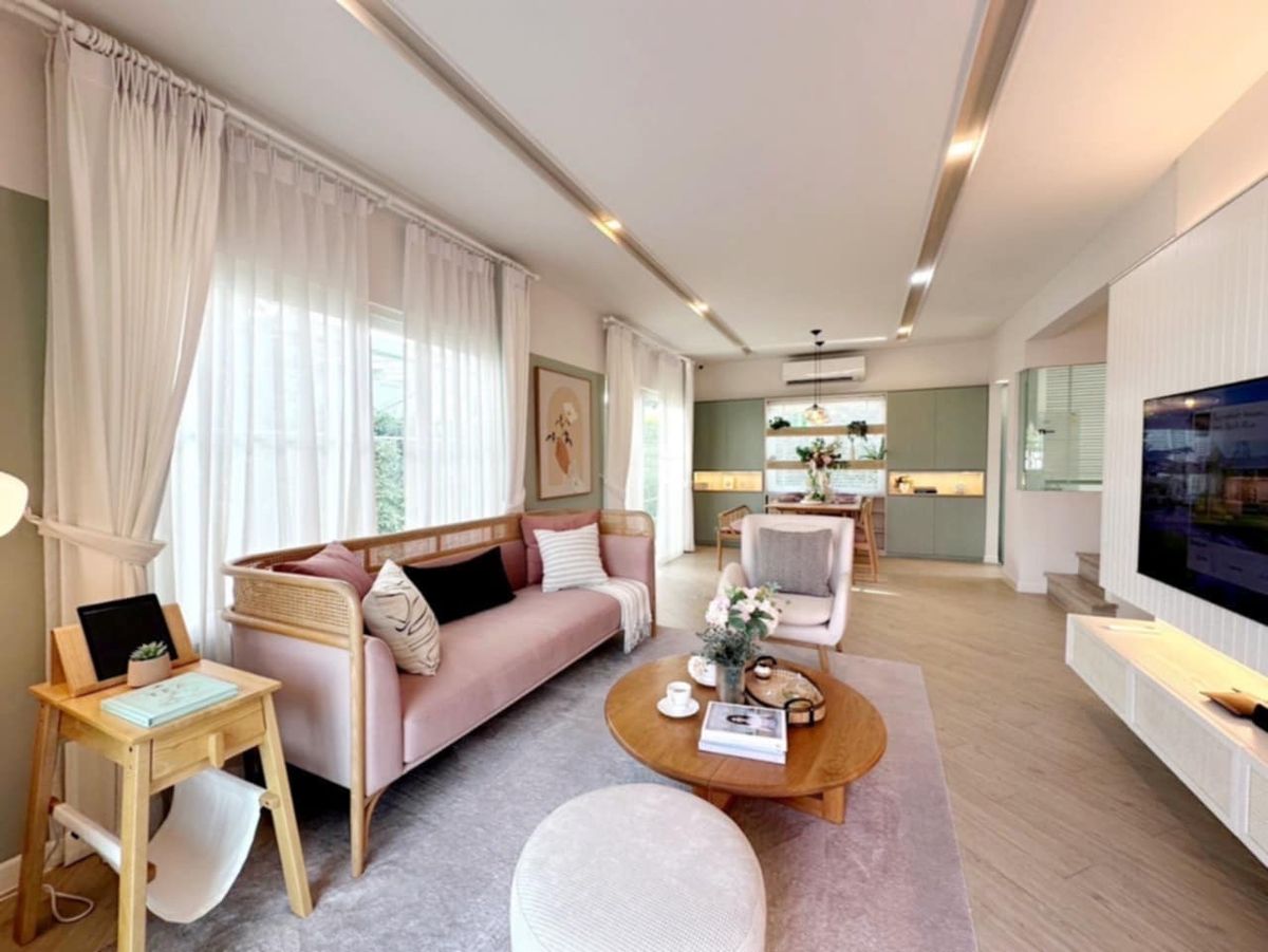 ให้เช่าบ้านบางนา แบริ่ง ลาซาล : 💥ForRent💥3Bed • Villaggio2 Srinakarin–Bangna 🏡 Near Mega Bangna‼️ Pet Friendly 🐶🐱 Private Garden 🌳Fully Furnished ✨