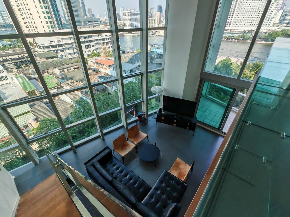 ขายคอนโดวงเวียนใหญ่ เจริญนคร : ★ ซื้อ 1 แถม 1 The River Duplex ★ 248 Sq.m. ได้อีก 1 ห้อง 208 Sq.m. | Price: 69MB ราคาดีที่สุด | Punny 086-9299929