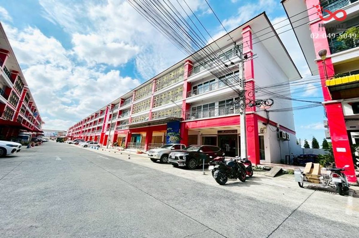 ขายอาคารพาณิชย์บางแค เพชรเกษม : ขายอาคารพาณิชย์ 4 ชั้น โครงการสำเพ็ง 2 ถนนกาญจนาภิเษก ใกล้ MRT หลักสอง 