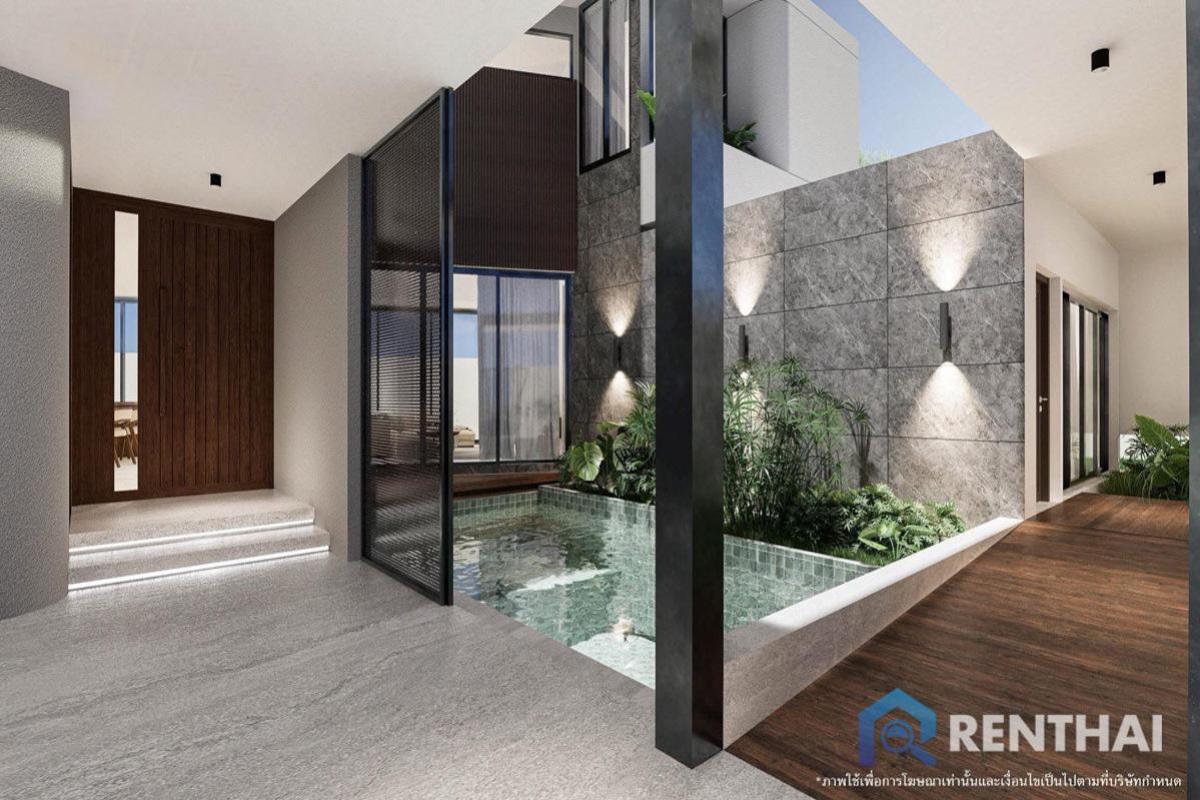 For SaleHousePattaya, Bangsaen, Chonburi : Pattaya’s new icon of elegance. With sleek architecture, spacious design.