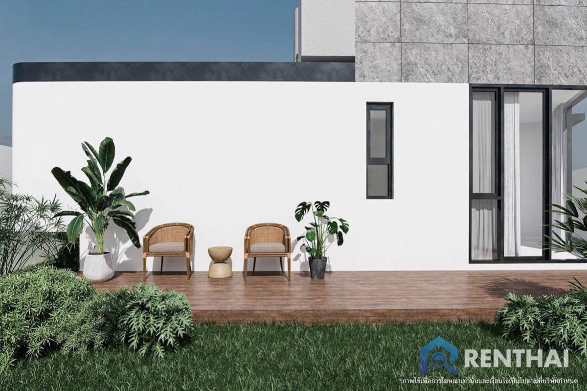 For SaleHousePattaya, Bangsaen, Chonburi : Pattaya’s new icon of elegance. With sleek architecture, spacious design.