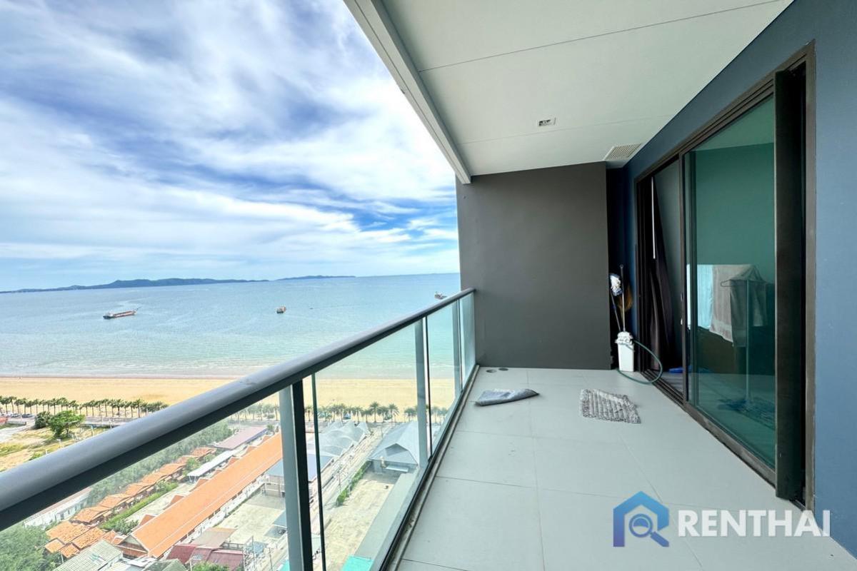 ขายคอนโดพัทยา บางแสน ชลบุรี สัตหีบ : ขายคอนโด Aeras หน้าหาดจอมเทียน ริมทะเล ห้องวิวทะเล ราคาดีห้องกว้าง