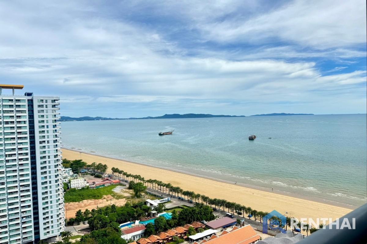 ขายคอนโดพัทยา บางแสน ชลบุรี สัตหีบ : ขายคอนโด Aeras หน้าหาดจอมเทียน ริมทะเล ห้องวิวทะเล ราคาดีห้องกว้าง
