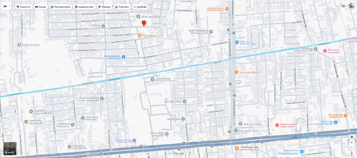 For SaleLandBang kae, Phetkasem : Beautiful land plot for sale near the club