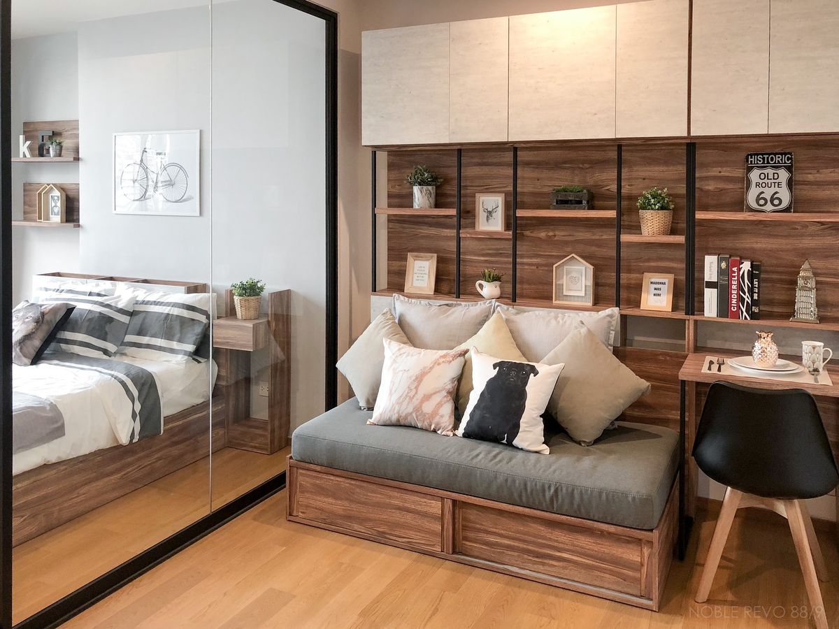 For RentCondoSathorn, Narathiwat : ⭐️ Noble Revo Silom ⭐️ was well decorated Complete furniture ready to move